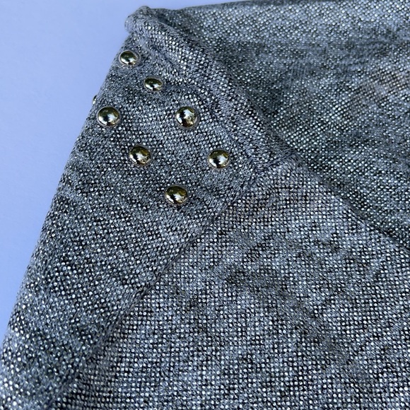 Silver Top with Stud Details - Picture 9 of 10